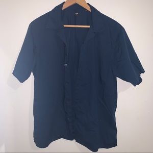 UNIQLO Women Rayon Short-Sleeve Blouse
